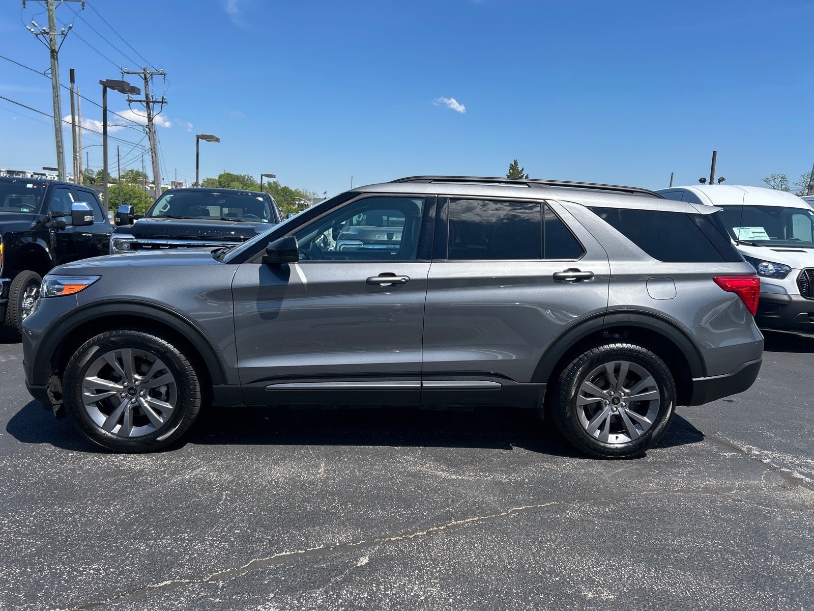 2022 Ford Explorer — interior view