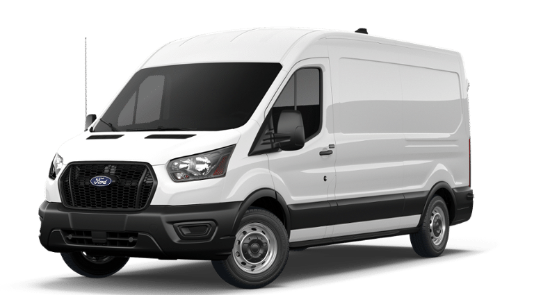 2026 Ford Transit-250 Base in Oxford White — front three-quarter view